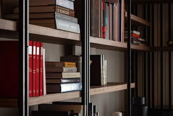 Bibliothèque style années 50